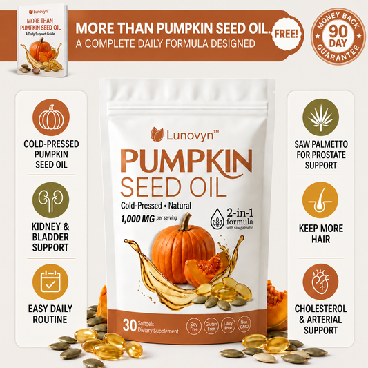 Lunovyn™ Pumpkin Seed Oil Softgels