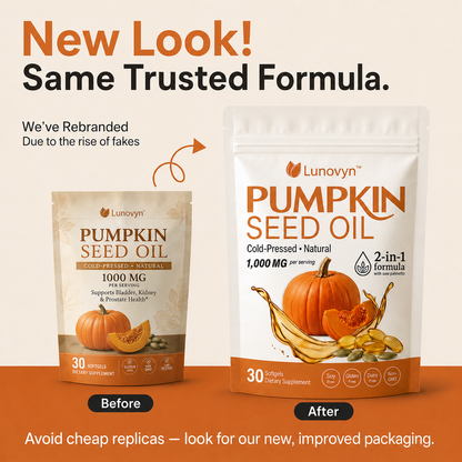 Lunovyn™ Pumpkin Seed Oil Softgels