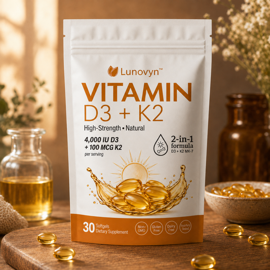 Lunovyn™ Vitamin D3 + K2 Softgels
