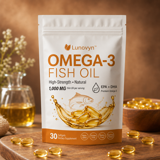 Lunovyn™ Omega-3 Fish Oil Softgels