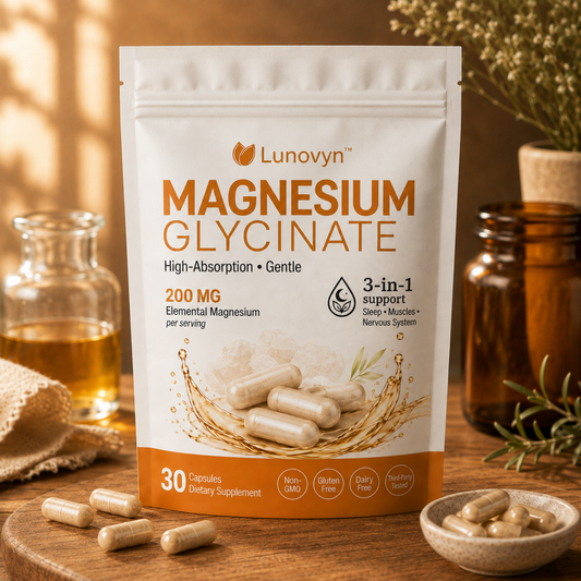 Lunovyn™ Magnesium Glycinate Capsules