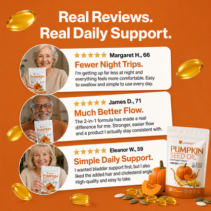 Lunovyn™ Pumpkin Seed Oil Softgels