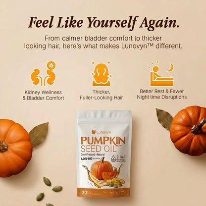 Lunovyn™ Pumpkin Seed Oil Softgels