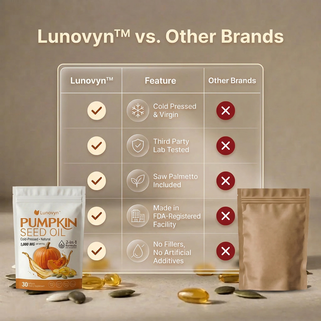 Lunovyn™ Pumpkin Seed Oil Softgels